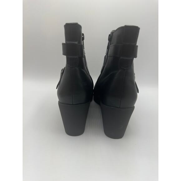 Abeo Geranium Side Zip Wedge Ankle Boot Size 10.5 - Picture 3 of 6